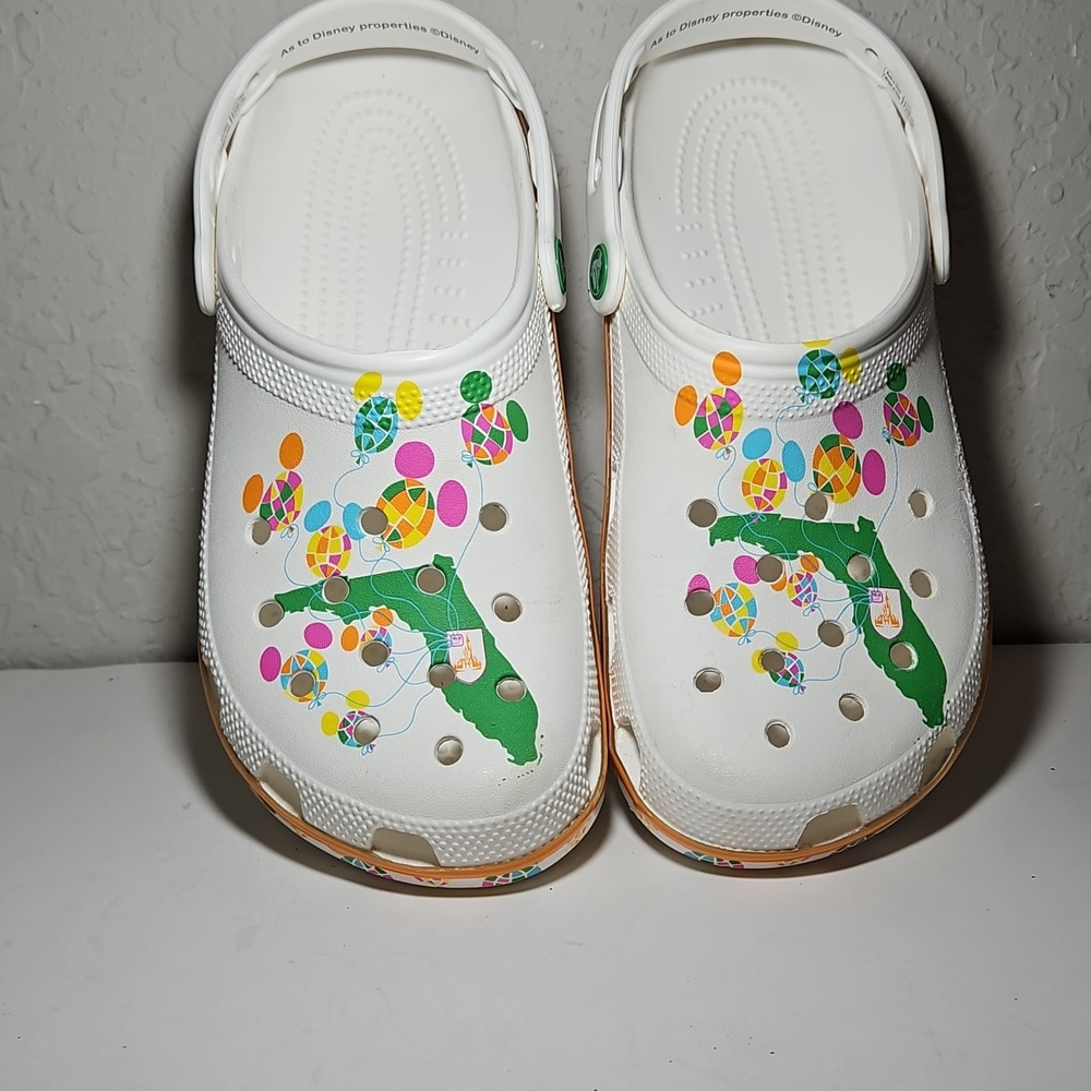 Walt Disney Parks Vault Collection 50th Anniv Crocs, Size M8/W10